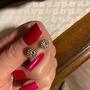 Brighton Light Pink Stud Earrings